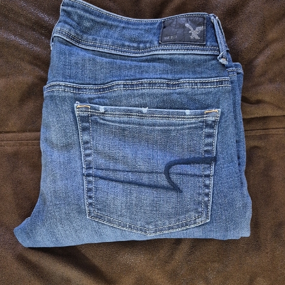 American Eagle Outfitters Denim - American Eagle Outfitters, Kick Boot, Womens Boot Cut Jeans, Size 8 Long.